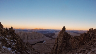 Mt Whitney at 4,421m (14,500ft)